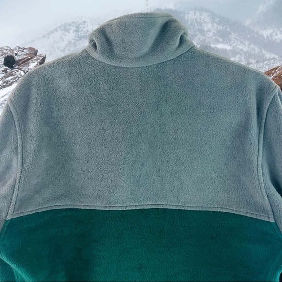 Men’s Columbia Sportswear Company Green and Gray Super Soft Fleece M - Picture 3 of 7